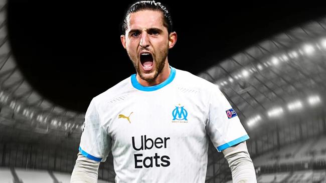 Adrien Rabiot cap ben Marseille theo dang chuyen nhuong tu do.